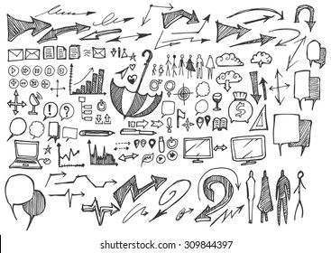 Business doodles