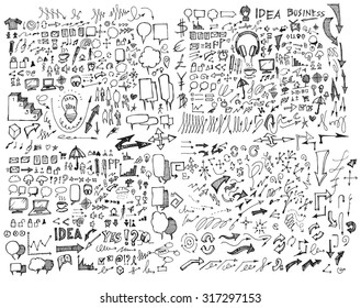 Business doodles