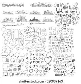 Business doodles