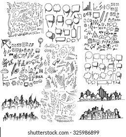 Business doodles