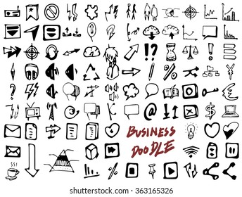 Business doodles