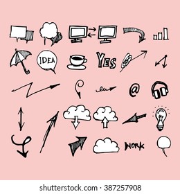 Business doodles