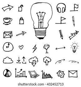 Business doodles