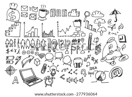 Business doodles