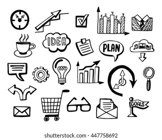 Hand Drawn Line Art Doodle Icon Stock Vector (Royalty Free) 770459215