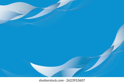 Business dot line geometric background illustration