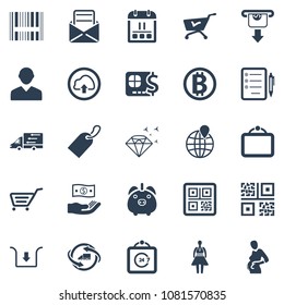 Business E-Commerce Icon Set
