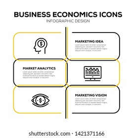 BUSINESS ECONOMICS AND ILLUSTRATION ICON CONCEPT