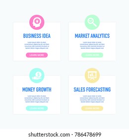 Business Economics Infographic Icons