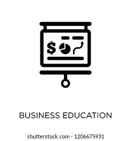 business education icon. business education symbol design from Education collection.