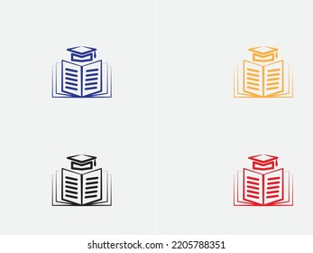 Business education icons. Vector illustration , Set of Outline stroke Education icon Vector illustration. Education symbol line icon on white background vector illustration