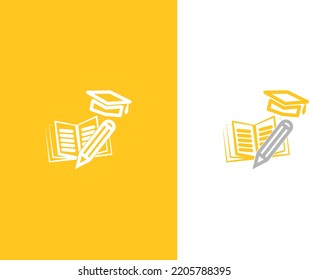 Business education icons. Vector illustration , school and university with elements for mobile concepts and web apps. Collection modern infographic logo and pictogram.
