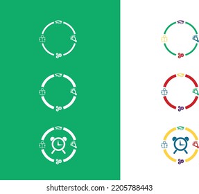 Business education icons. Vector illustration , Set of Outline stroke Education icon Vector illustration. Education symbol line icon on white background vector illustration
