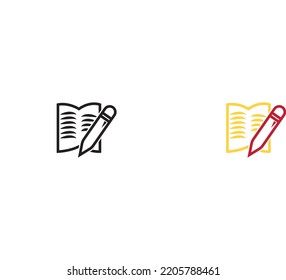 Business education icons. Vector illustration , Set of Outline stroke Education icon Vector illustration. Education symbol line icon on white background vector illustration