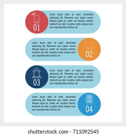 Business and education infographic