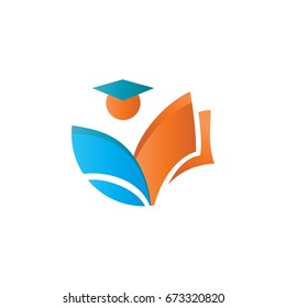 business education logo template