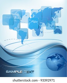 Business elegant abstract background.