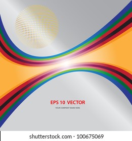 Business elegant abstract background - vector illustration