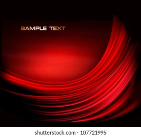 Business elegant red abstract background. Vector illustration