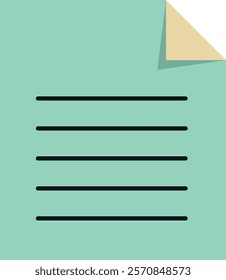 Business Element Isolated on White Background. Vector Illustration