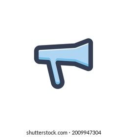 Business Elements Announcement Vector Icon
