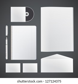Business elements. Vector design.