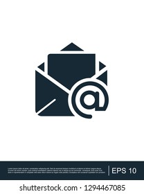Business Email icon template