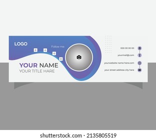 BUSINESS EMAIL SIGNATURE DESIGN TEMPLATE