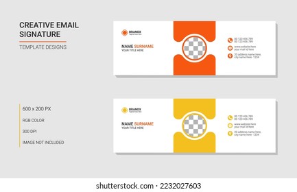  Business Email Signature Template Designs