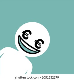 Business emoji expression