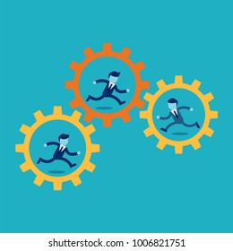 Business Engine. Business concept illustration.