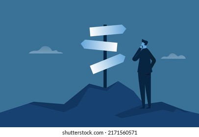 Business entrepreneurs come to a choice when deciding which direction to take the company.