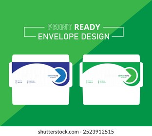 Business Envelope Design And Template 