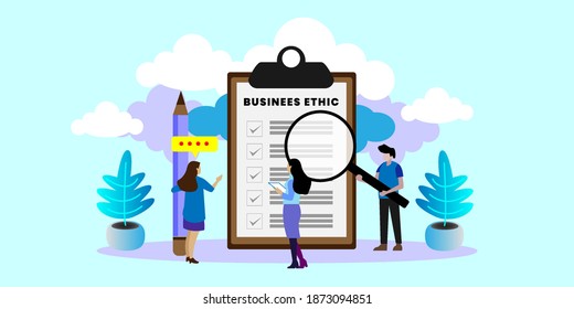 Business Ethics Ethical Code Moral And Integrity, Can Use For, Landing Page, Template, Ui, Web, Homepage, Poster, Banner, Flyer