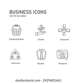 Business Ethics Vector Icon Pack