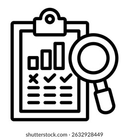 Business Evaluation Icon Element For Design