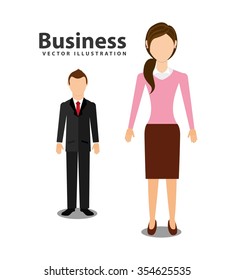 business executive design, vector illustration eps10 graphic 