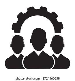 Business expert icon. vector graphics