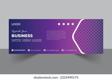 Business Facebook Cover Design Template