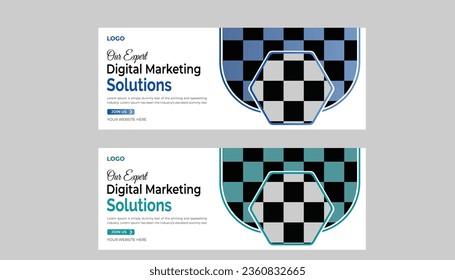 business Facebook cover design template