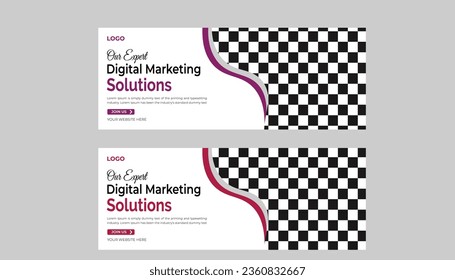 business Facebook cover design template