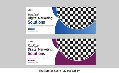 business Facebook cover design template