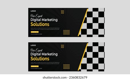 business Facebook cover design template