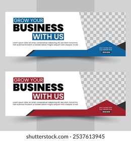 Business Facebook Cover Design Template 