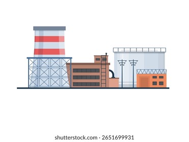Construção de fábrica de negócios indústria de fabricação indústria química refinaria energia poluição maquinário pipeline arquitetura de energia ambiental paisagem cidade aquecimento global armazenamento construção processamento e