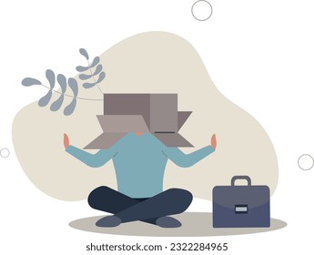 Business failure, work mistake or misfortune and unlucky, bankruptcy or fail entrepreneur concept.flat vector illustration.