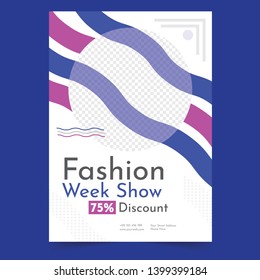 Business Fashion Flyer Template Design