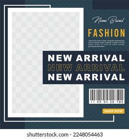 Business Fashion social media post template