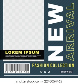 Business Fashion social media post template
