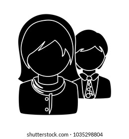 business female male users